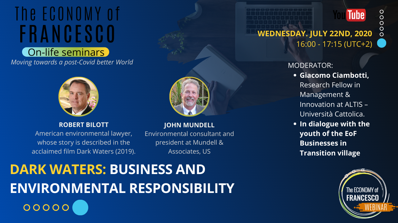 #EoF - 22/07/2020 On-life seminar with Robert Bilott and John Mundell